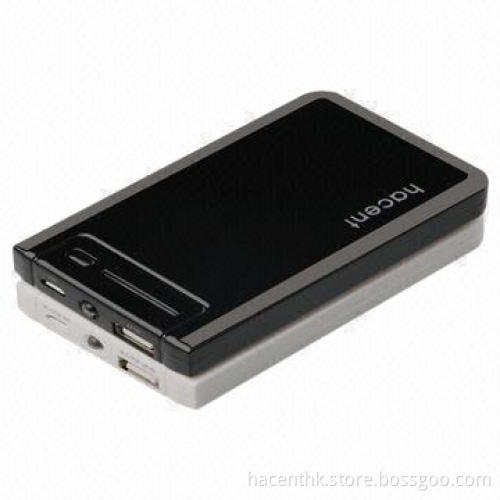 High-quality 5000mAh External Power Bank with LCD Screen, for iPhone/HTC/Samsung/Tablet PC